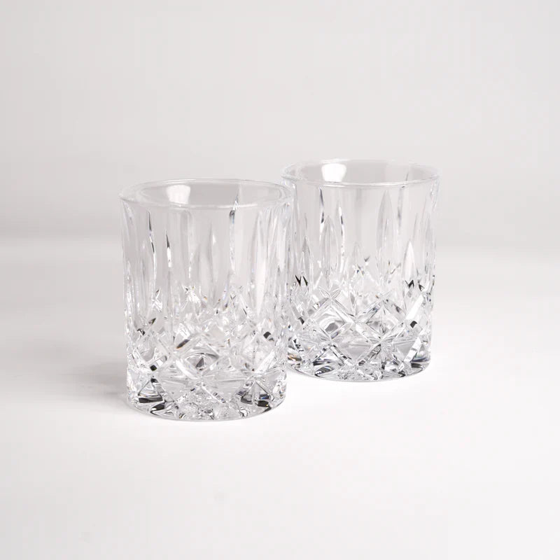 2 Premium Crystal Glasses