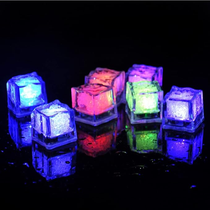 LED Ice Cubes – Set of 4