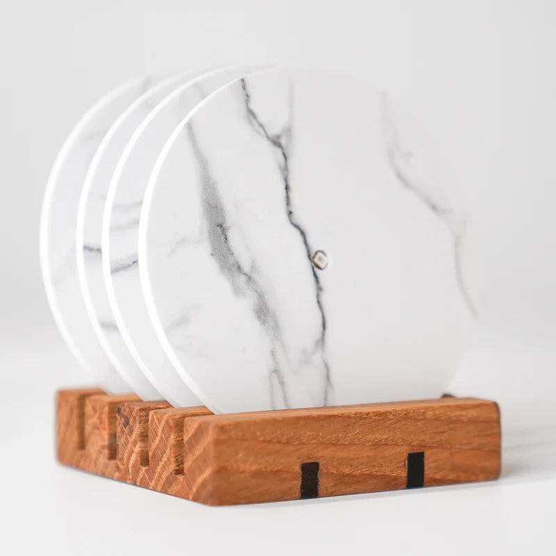 Wooden Stand for 4 LED Coasters