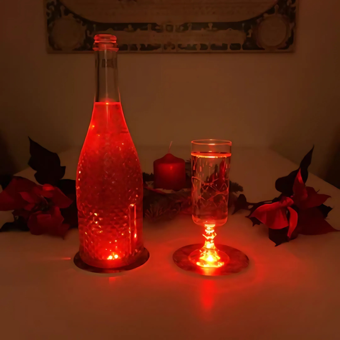 Premium Glow LED Coasters