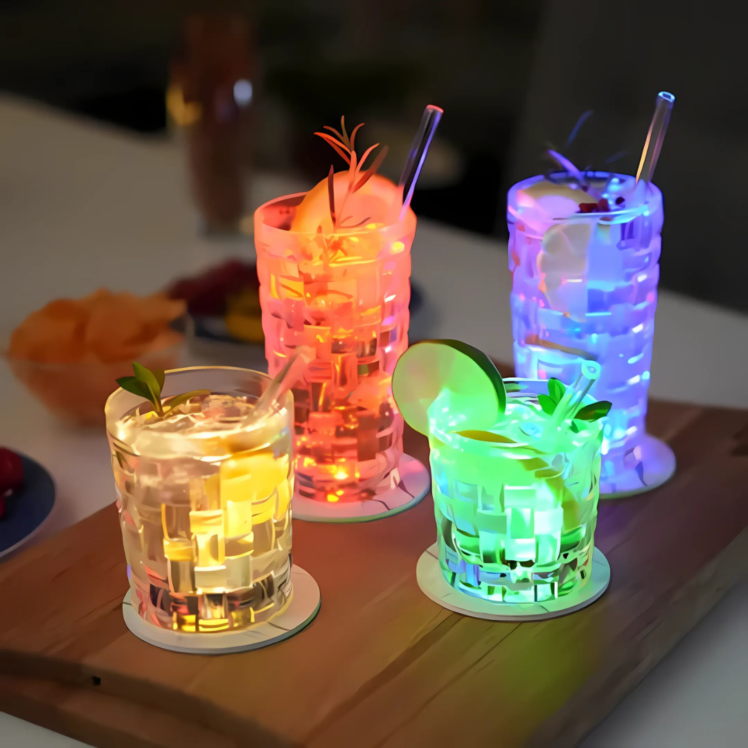 Premium Glow LED Coasters
