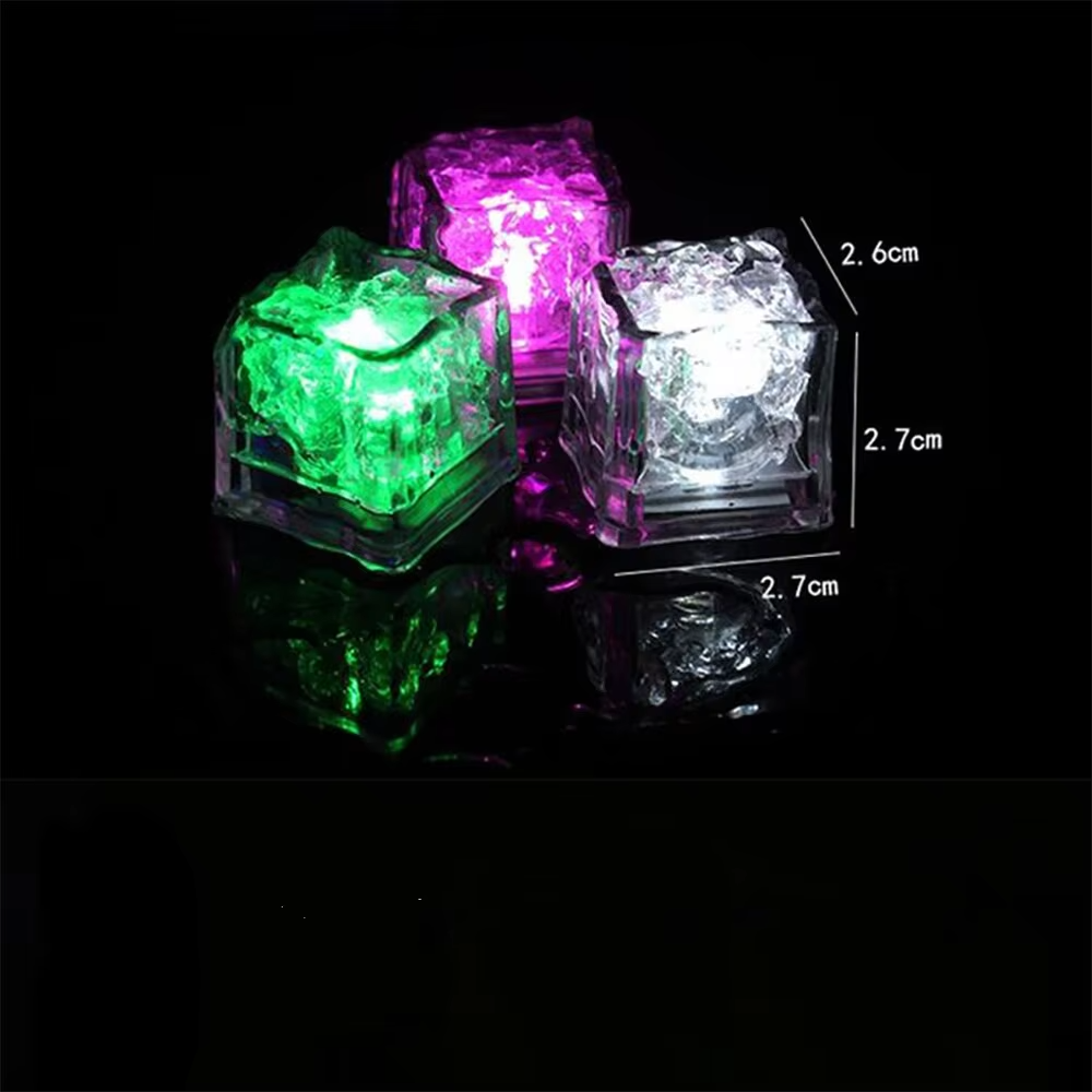 LED Ice Cubes – Set of 4
